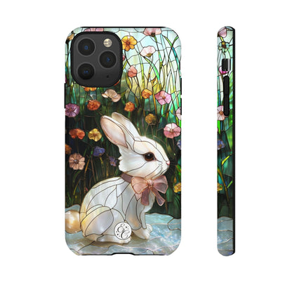 Easter Rabbit Stained Glass Tough Phone Case
