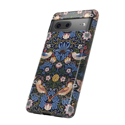 William Morris Strawberry Thief Tough Phone Case