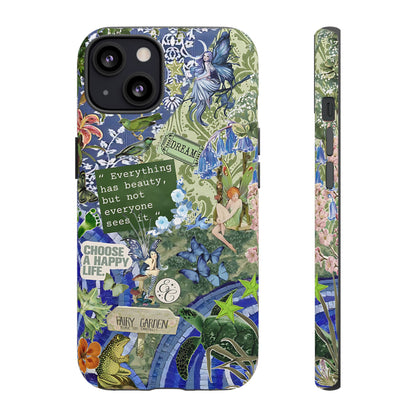 Fairy Garden Collage Tough Phone Case