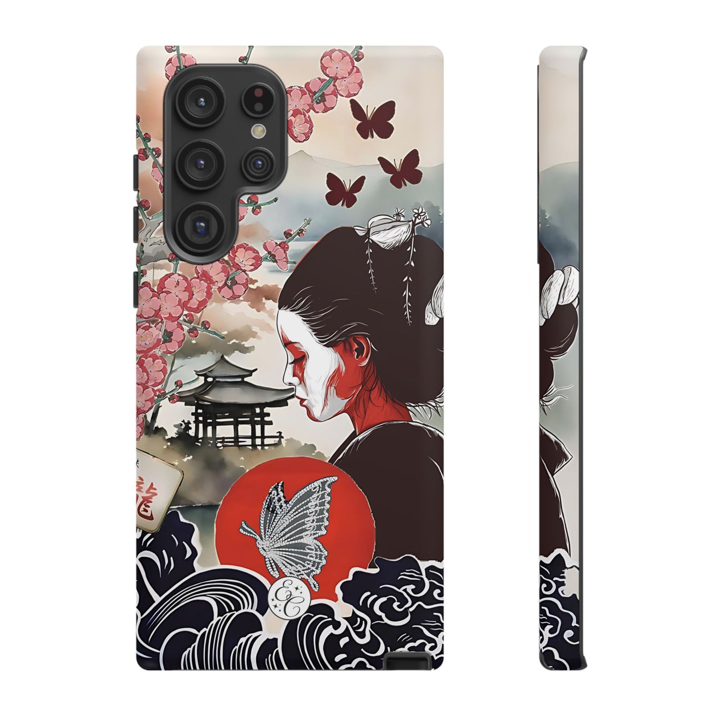 Japanese Geisha Tough Phone Case