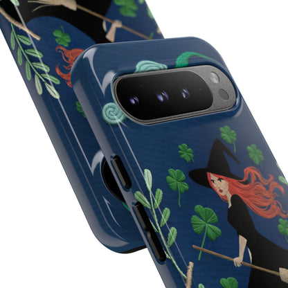 Irish Witch’s Moonlit Stroll Tough Phone Case
