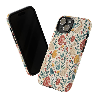 Vintage Easter Pattern Tough Phone Case