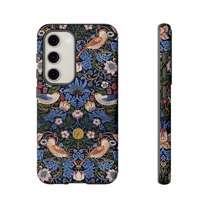 William Morris Strawberry Thief Tough Phone Case