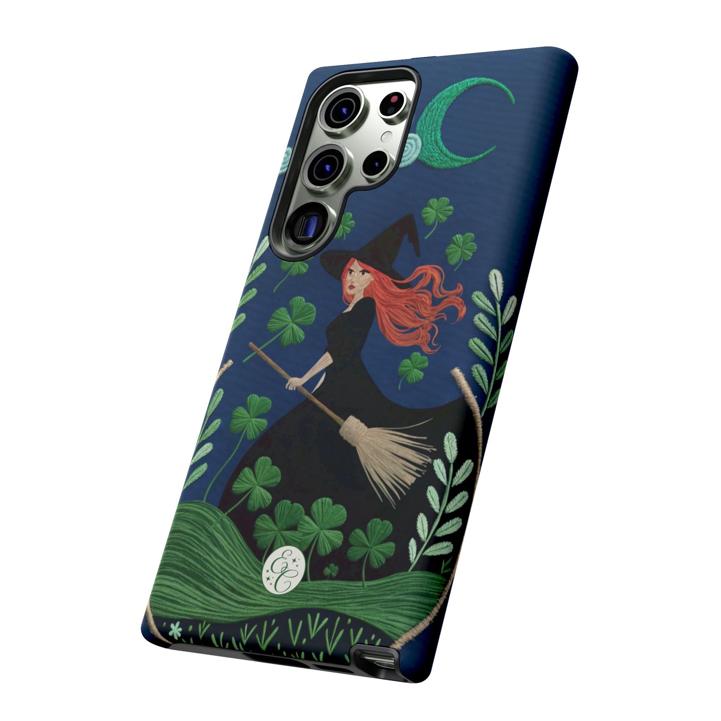 Irish Witch’s Moonlit Stroll Tough Phone Case