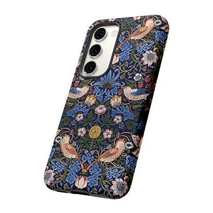 William Morris Strawberry Thief Tough Phone Case