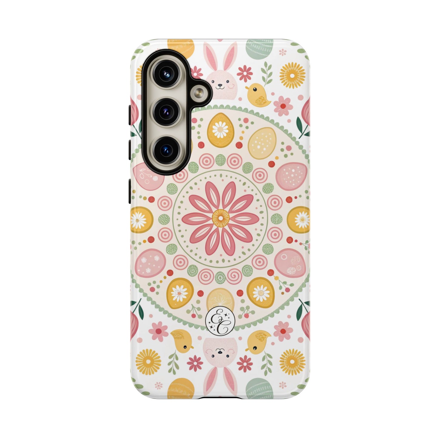 Colorful Easter Mandala Tough Phone Case
