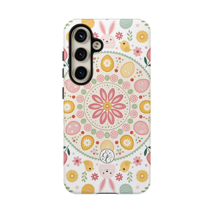 Colorful Easter Mandala Tough Phone Case