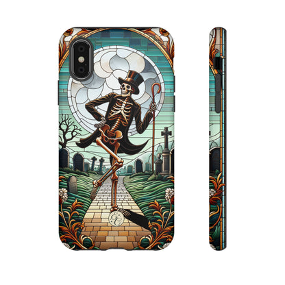 Dancing Skeleton Tough Phone Case