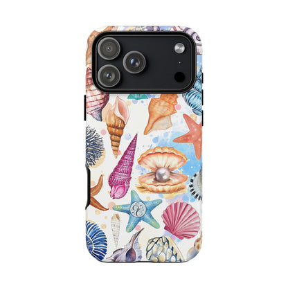 Colorful Sea Shells Tough Phone Case