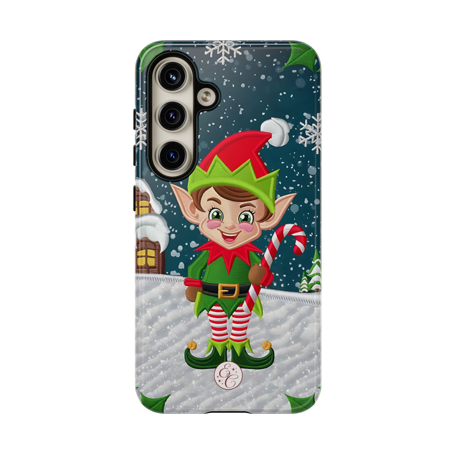 Christmas Naughty Elf Tough Phone Case