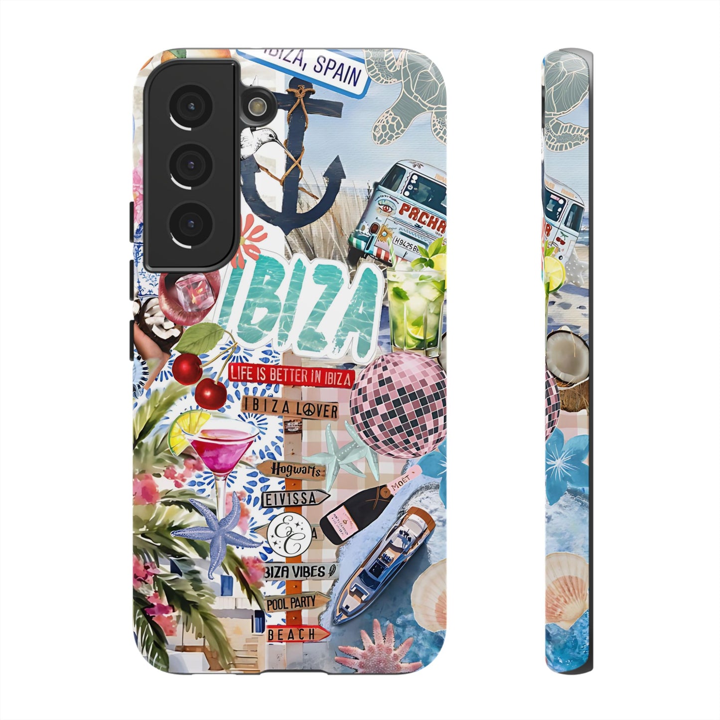 Ibiza Summer Vibes Collage Tough Phone Case