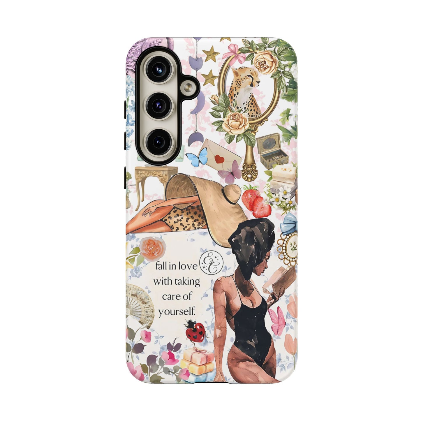 Aesthetic Coquette Collage Tough Phone Case