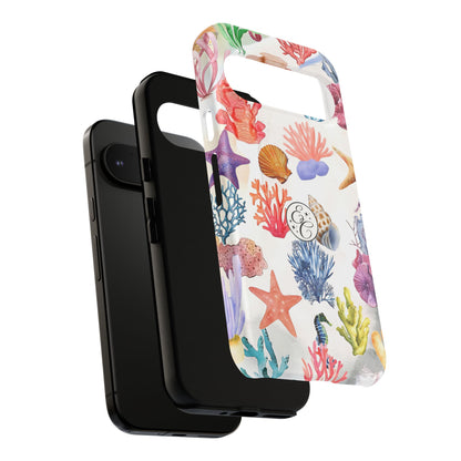 Coral & Sea Shells Tough Phone Case