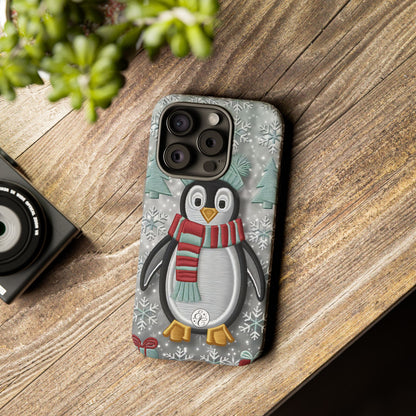 Cute Christmas Penguin Phone Case