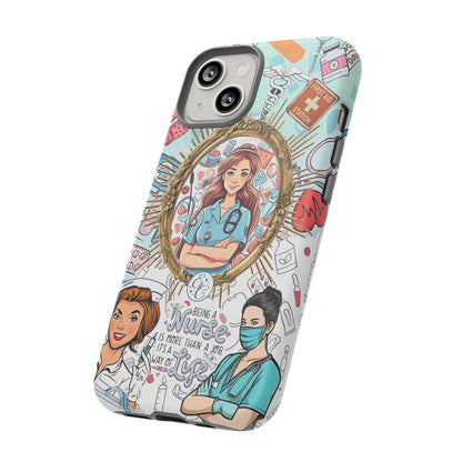 Nurse Art Tough Phone Case