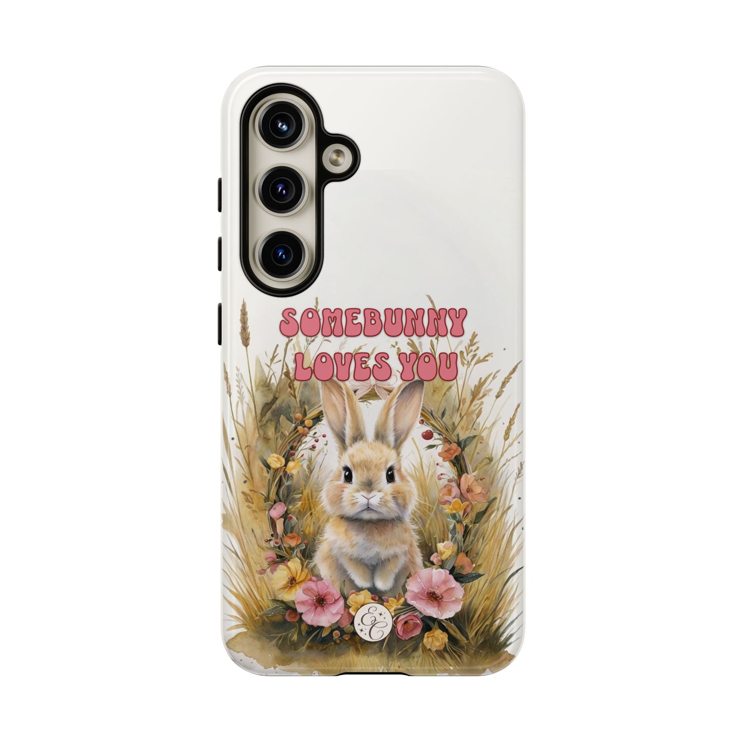 Somebunny Loves You Tough Phone Case