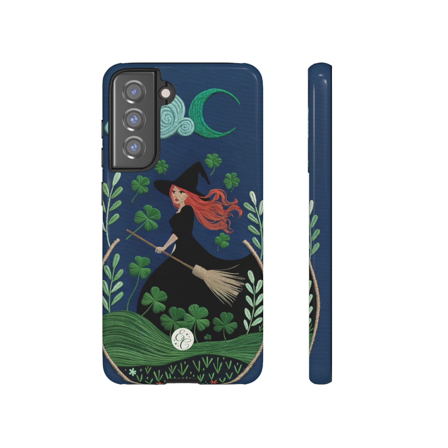 Irish Witch’s Moonlit Stroll Tough Phone Case