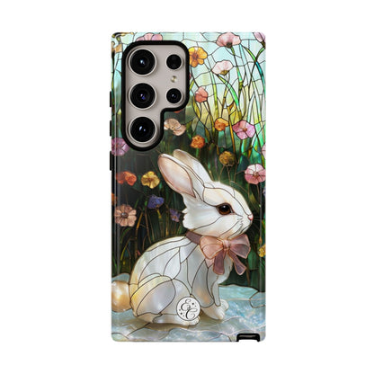Easter Rabbit Stained Glass Tough Phone Case