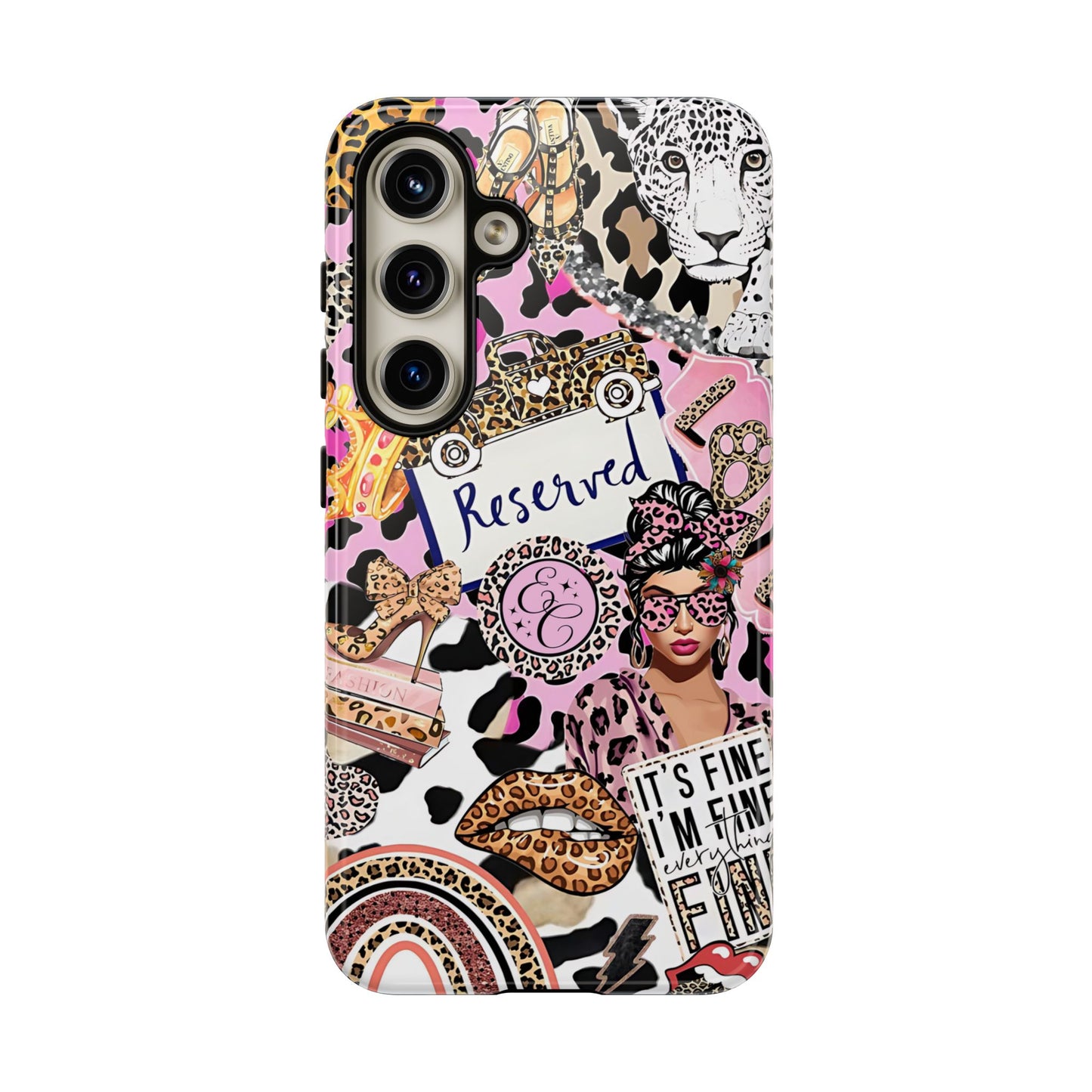 Leopard Wild Glamour Tough Phone Case