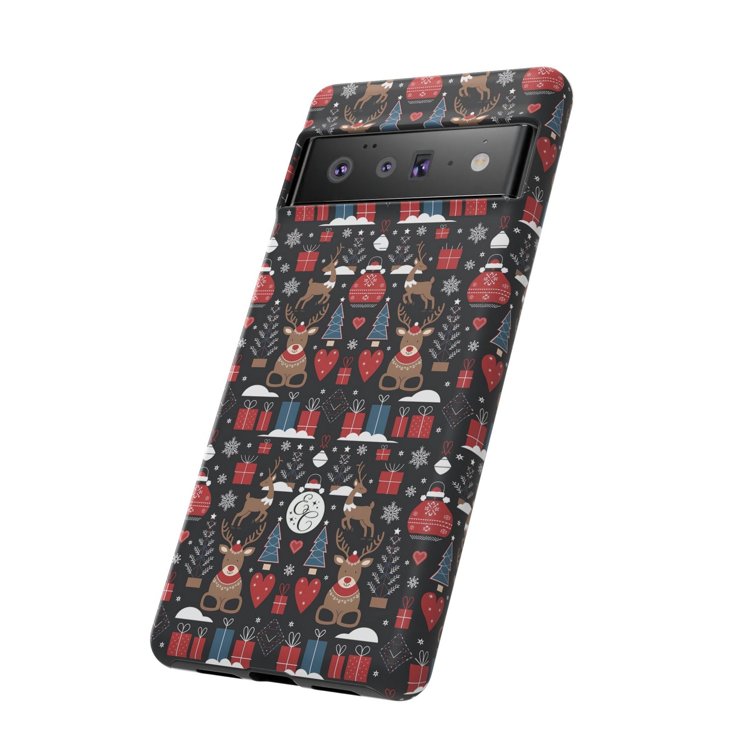 Christmas Holiday Pattern Tough Phone Case