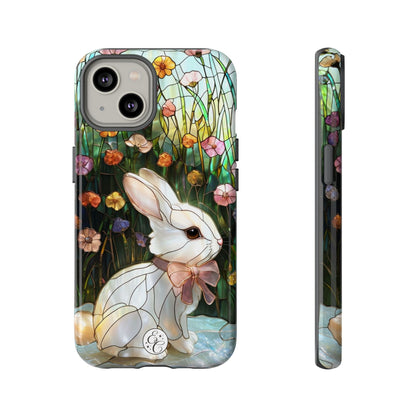 Easter Rabbit Stained Glass Tough Phone Case