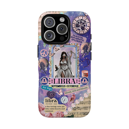 Libra Zodiac Star Sign Tough Phone Case