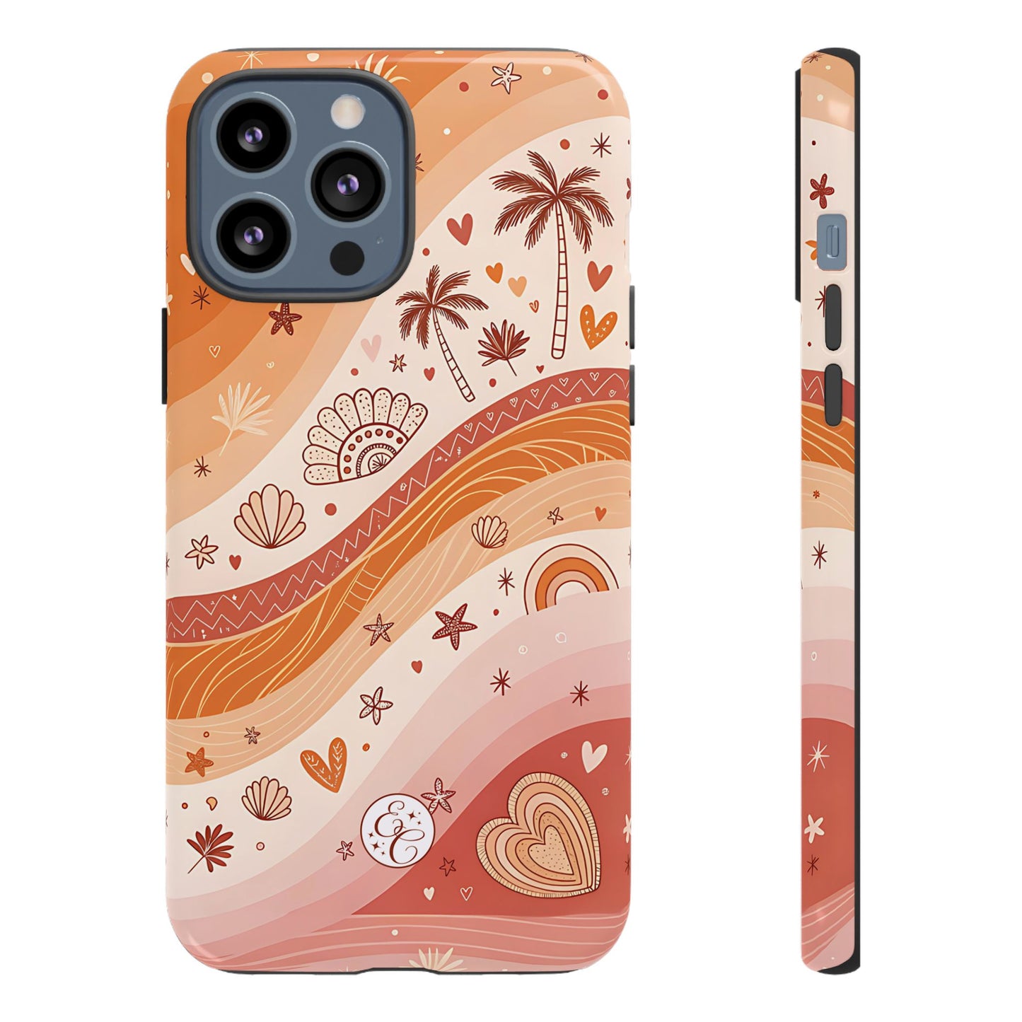 Lesbian Pride Boho Beach Tough Phone Case