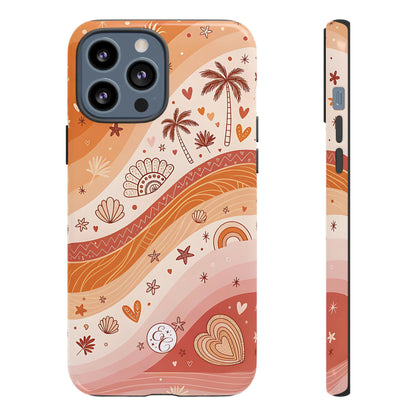 Lesbian Pride Boho Beach Tough Phone Case