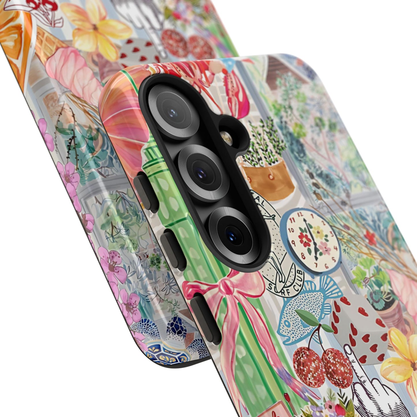 Coquette Art Collage Tough Phone Case