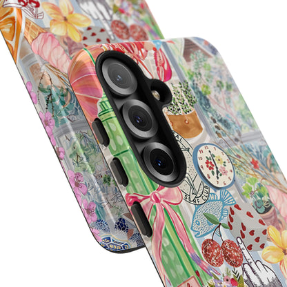 Coquette Art Collage Tough Phone Case