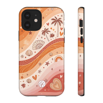 Lesbian Pride Boho Beach Tough Phone Case