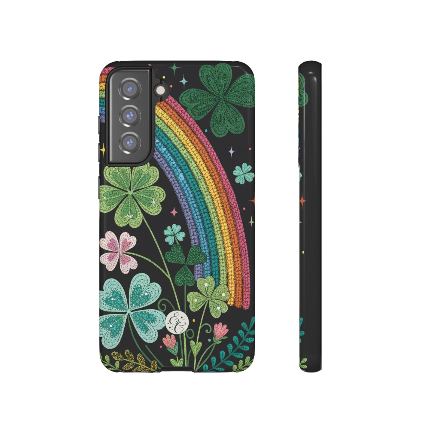 Rainbow & Shamrock Tough Phone Case