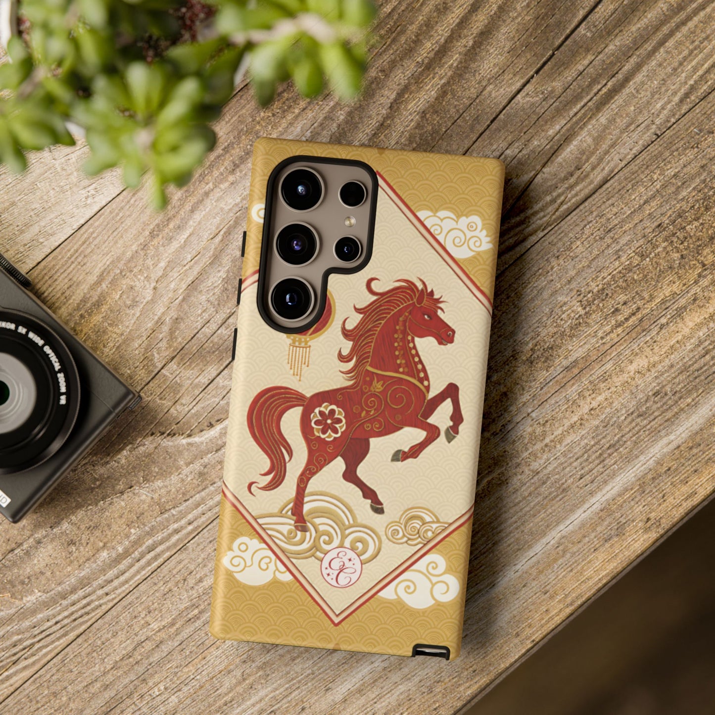 Chinese New Year Lucky Horse Tough Phone Case