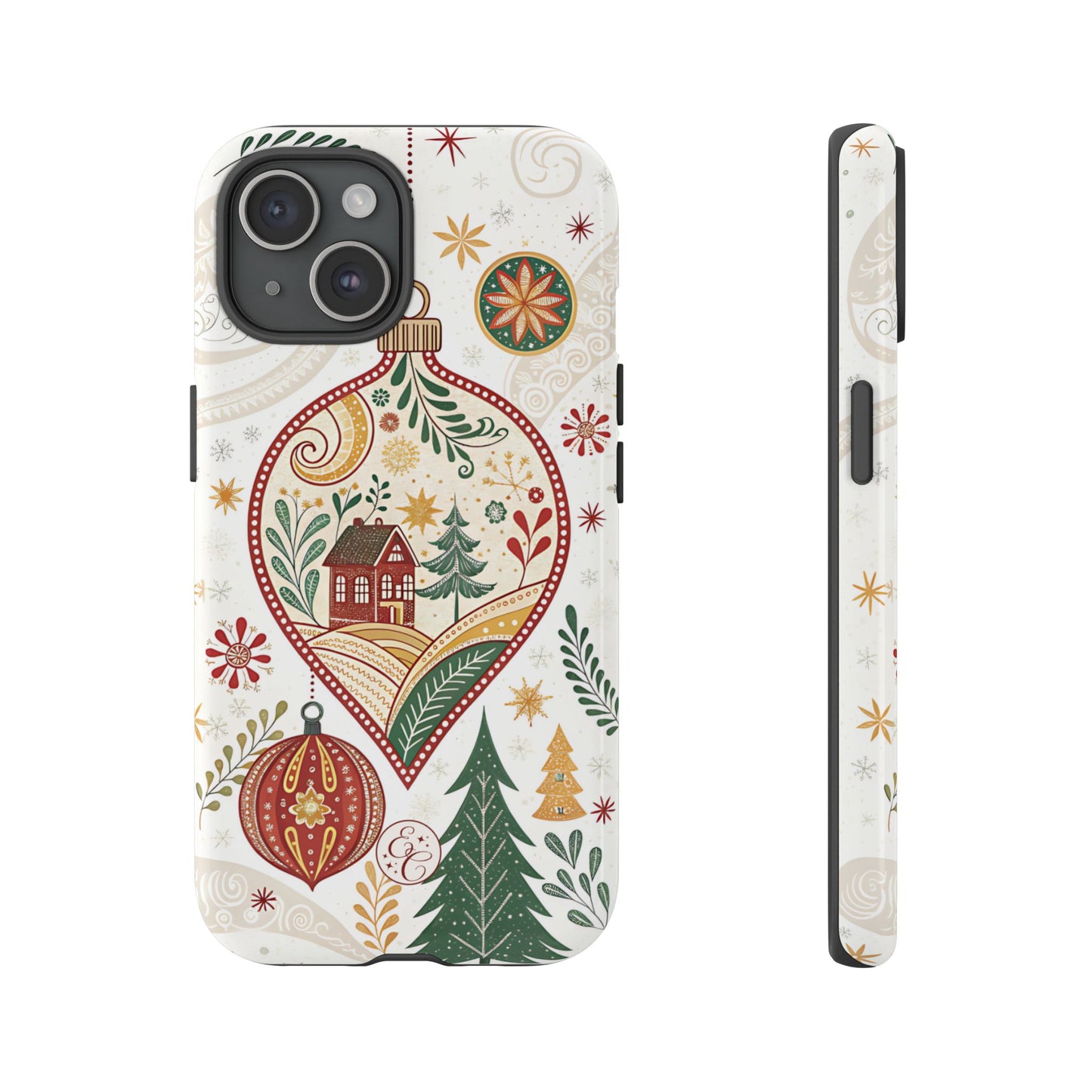 Cozy Christmas Ornament Tough Phone Case