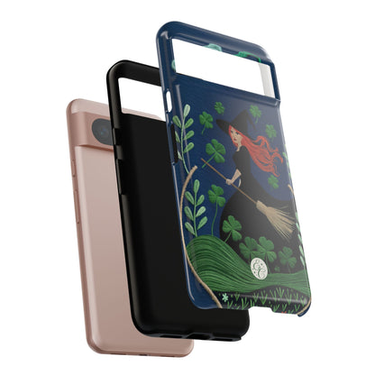 Irish Witch’s Moonlit Stroll Tough Phone Case