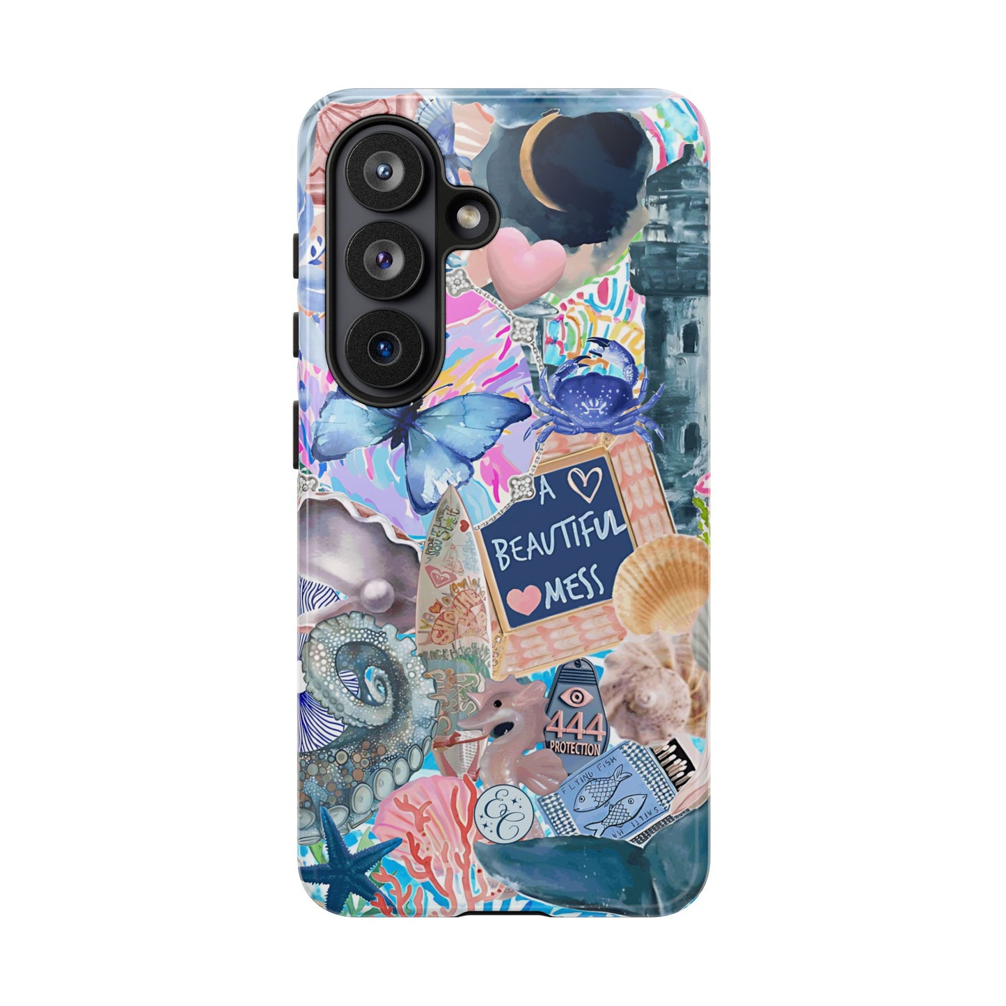 Beautiful Mess Collage Tough Phone Case