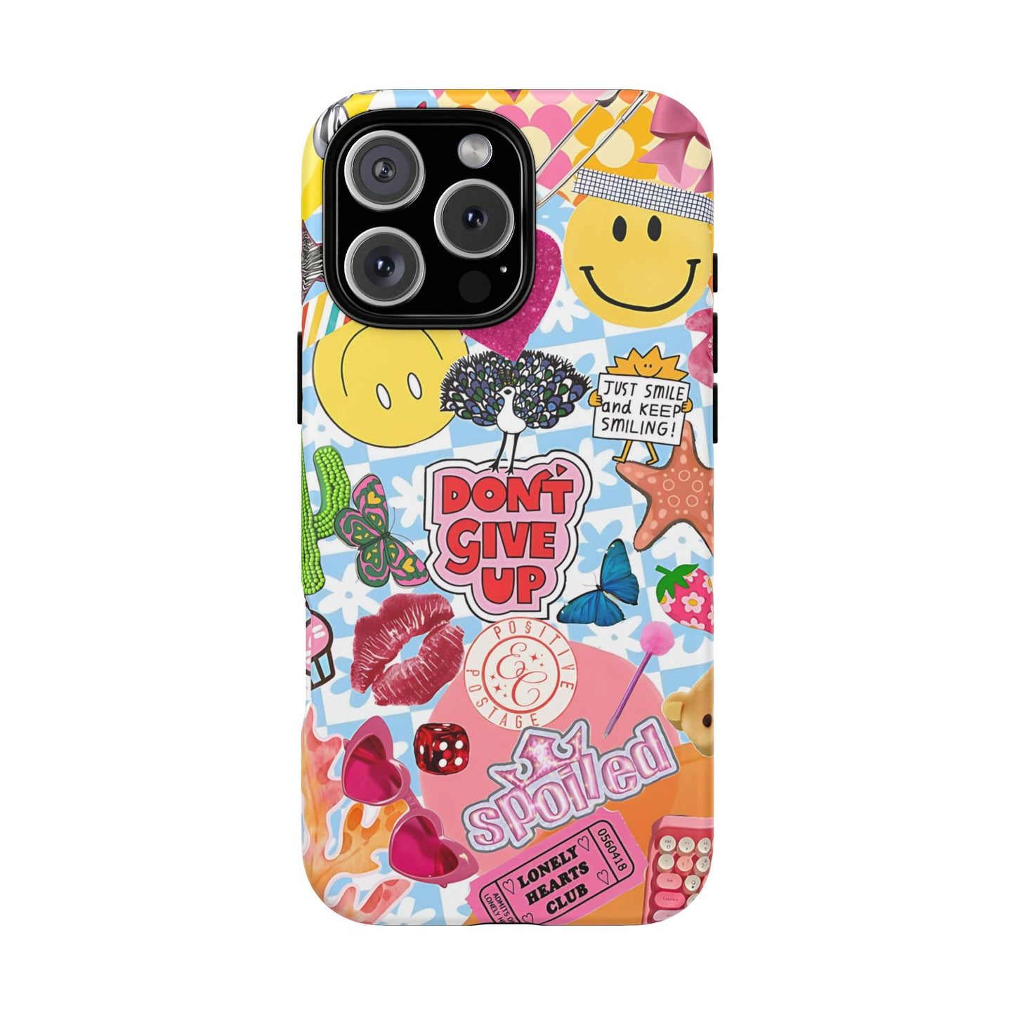 Pop Art Collage Tough Phone Case