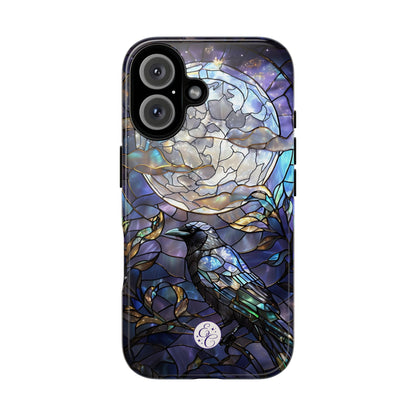 Stained Glass Raven Tough Phone Case