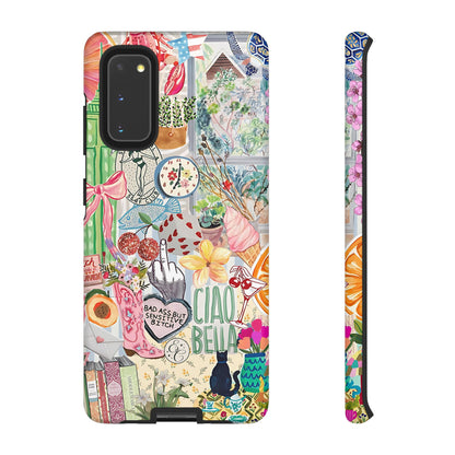 Coquette Art Collage Tough Phone Case