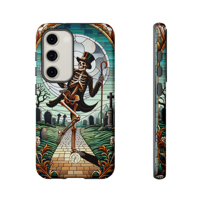 Dancing Skeleton Tough Phone Case