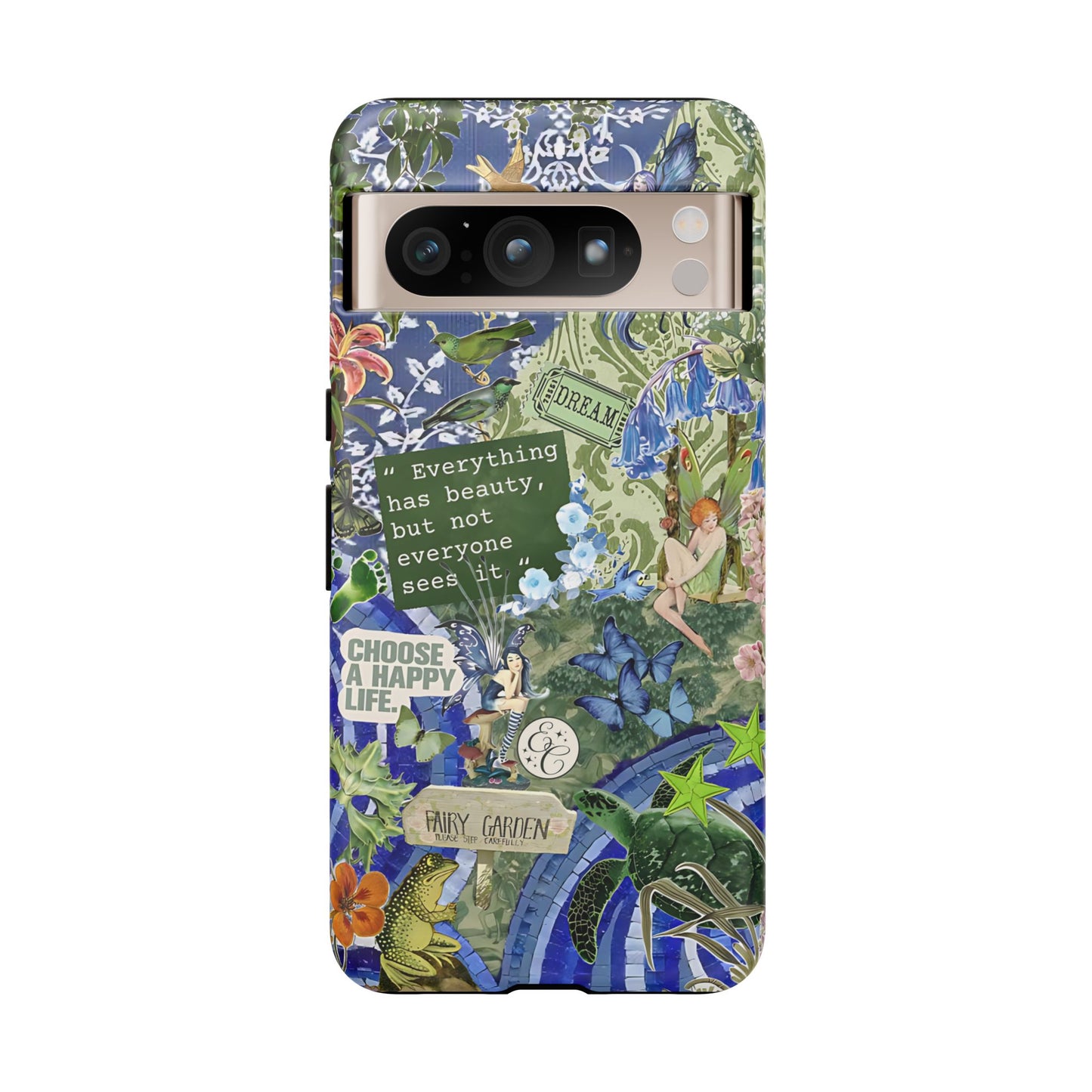 Fairy Garden Collage Tough Phone Case