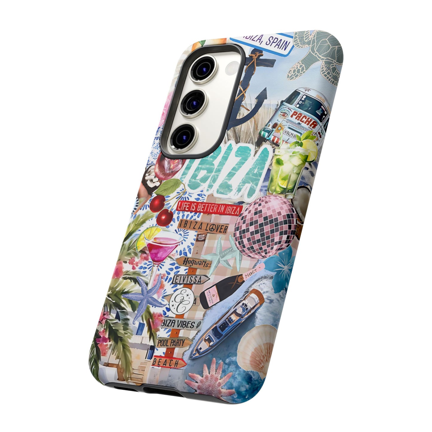 Ibiza Summer Vibes Collage Tough Phone Case