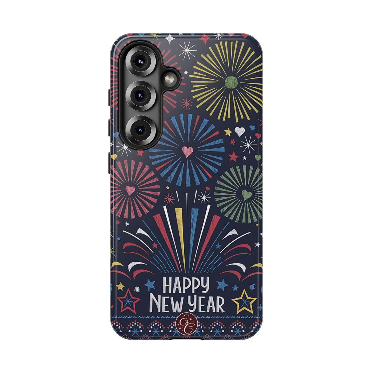 Happy New Year Fireworks Phone Case