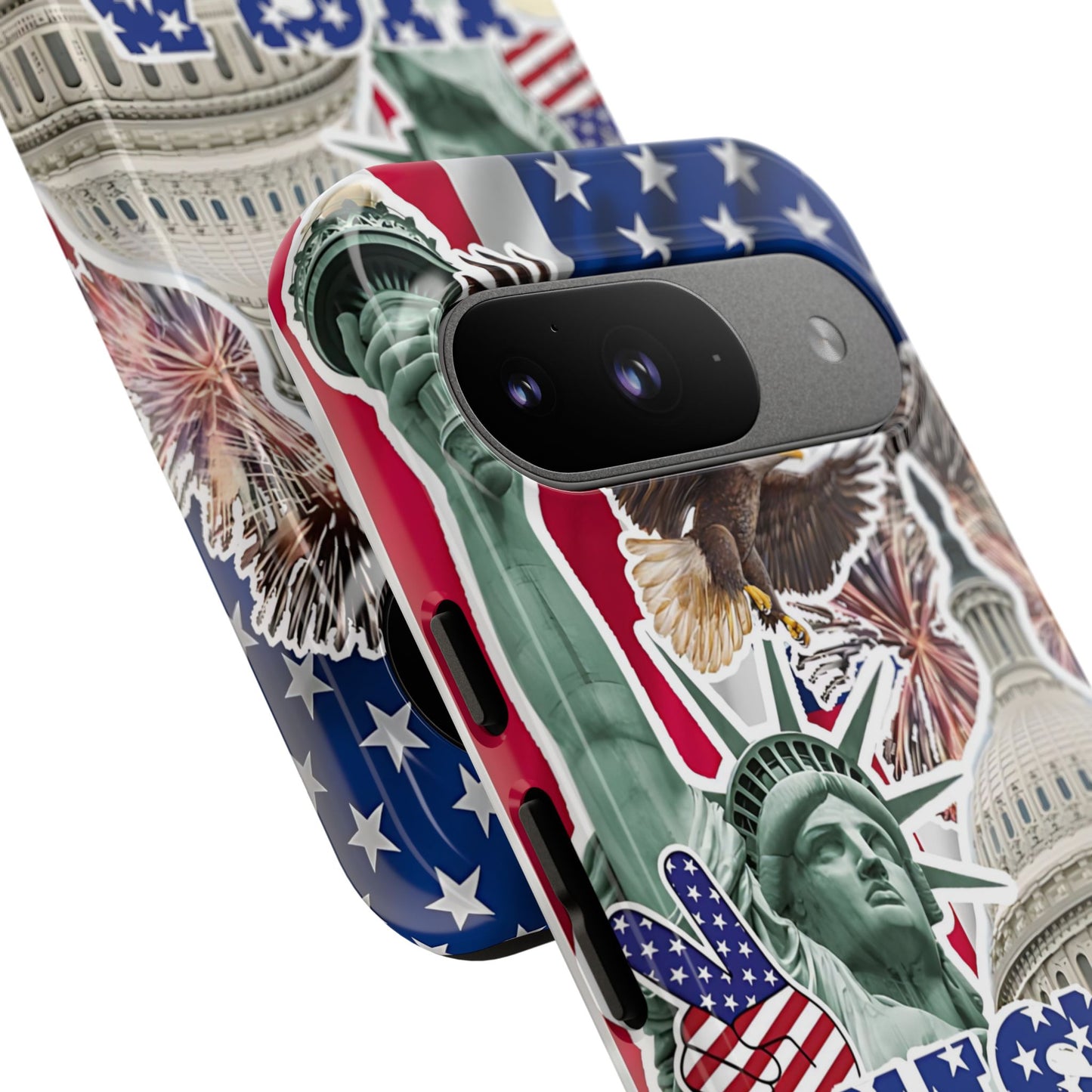 Patriotic USA Collage Tough Phone Case