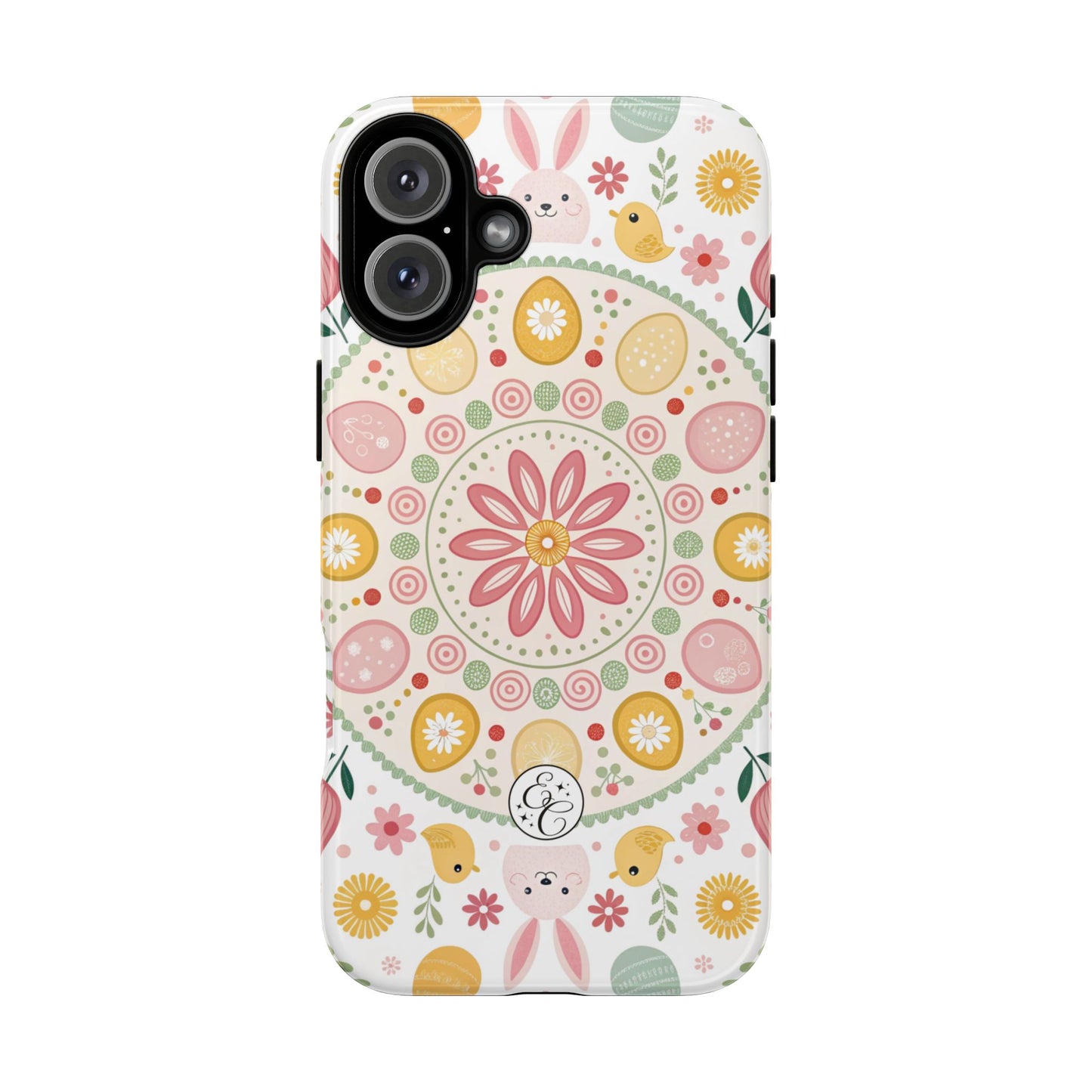 Colorful Easter Mandala Tough Phone Case