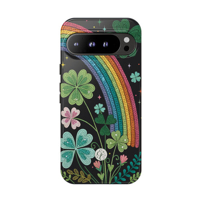 Rainbow & Shamrock Tough Phone Case