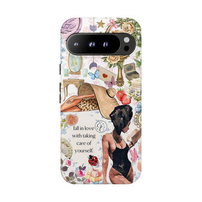 Aesthetic Coquette Collage Tough Phone Case