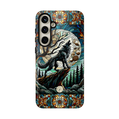 Howling Wolf Tough Phone Case