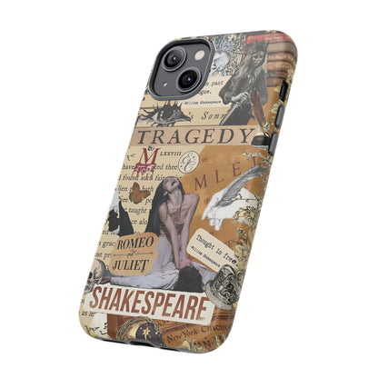 Shakespeare Tragedy Collage Tough Phone Case