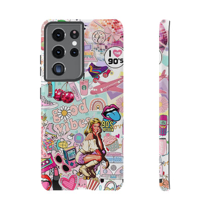 90s Nostalgia Collage Tough Phone Case